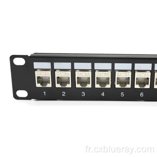 Panneau de plaquettes Keystone 24 Port Cat6